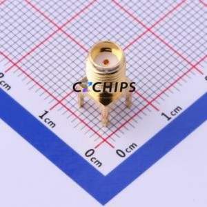 5-1814832-2 RF Coaxial Connector Through hole Component (THT) Connector Board-to-Board Inner Hole 1 6.35mm - Product Image 1