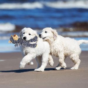 Juguetes para Perros Modernos, Ecológicos y Duraderos, Resistentes a Mordeduras Fuertes, Juguetes de Peluche Rellenos de Mezclilla y Algodón con Sonido para Cachorros - Product Image 5
