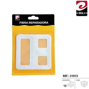Mnj Fibra Reparadora Patch Adesivo a Rete per Riparazioni, Confezione da 12 Pezzi - Product Image 3