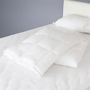 Trọng lượng nhẹ Reversible Duvet 100% tự nhiên bông sọc vỏ hộp chần sợi trắng điền chăn Comforter bên trong
