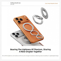 Support de téléphone portable magnétique flexible en alliage de zinc avec design anti-rayures pour utilisation sur bureau