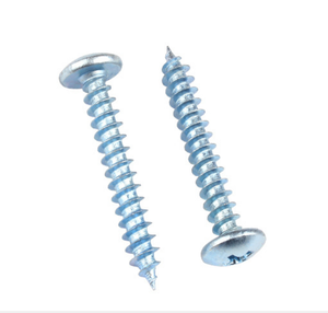 Viti autofilettanti a testa a traliccio (TA) in zinco blu temprato, con testa a fungo e coda affilata, per legno <span class=keywords><strong>M4</strong></span> M5 - Product Image 3