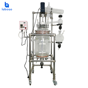 Reactor Químico de Vidrio con Doble Capa de Alta Presión para Laboratorio Laboao de 10-100L, Automático - Product Image 2