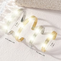 Promotions Style Arabe Mode Bracelet Manchette Ayatul Acier Inoxydable Gravé Bijoux pour Bébés Enfants