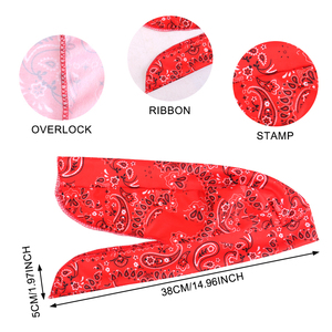 <span class=keywords><strong>Bandana</strong></span> Paisley ad asciugatura rapida, fasce per capelli, berretto da ciclismo, <span class=keywords><strong>bandana</strong></span> skull, do-rag, cappello pirata, sottocasco traspirante - Product Image 5