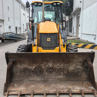 Chargeur rétrocaveuse JCB 3CX d'occasion en haute condition JCB 4CX Chargeur rétrocaveuse d'occasion pour la construction à bas prix à Shanghai