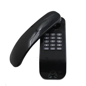good price small Fixed phone Trimline Wall Mount desk Telephone for Home Office