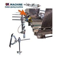 Machine automatique de pliage et de collage de boîtes, batteuse de papier, plieuse-colleuse de boîtes, pièces de rechange pour emballage de boîtes