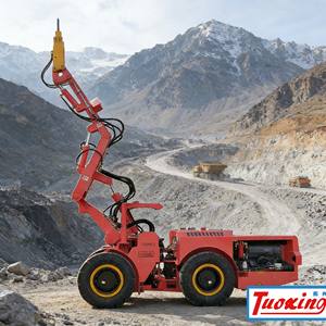 รถขุดเหมืองใต้ดินแบบแรงยึดเกาะสูง TuoXing TP-104 สำหรับเหมืองทองแดงลาสบัมบาส ประเทศเปรู คัสโก อปูริมาค - Product Image 6