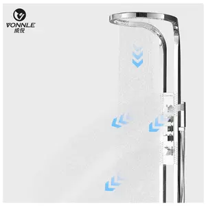 New style free standing bathtub faucet shower bath mixer tap shower system bathroom showers