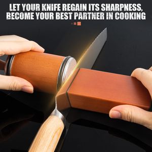 Affilacoltelli Portatile a Doppia Angolazione in Lega di Alluminio <span class=keywords><strong>con</strong></span> <span class=keywords><strong>Pietra</strong></span> Diamantata per Affilatura Fine e Grossa - Product Image 2