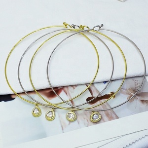 Collier pendentif Torques de haute qualité, pendentif en pierre de cristal facetté multi-formes, bijoux pour femmes, cadeau - Product Image 6