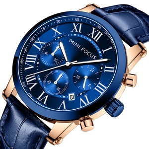 Reloj con Logotipo Personalizado, Relojes de Cuarzo, Esfera con Números Romanos, Reloj Clásico para Hombre, Reloj Mini Focus 0415 Hombres - Product Image 2