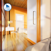 Marnolin Maison flottante de luxe sur l'eau, bateau-maison, yacht, avec matériaux HDPE/PE/EPS, taille et couleur personnalisables, certifié ISO9001