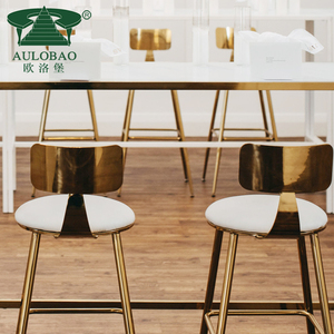 <span class=keywords><strong>Tabouret</strong></span> de bar <span class=keywords><strong>doré</strong></span> en acier inoxydable, chaise longue, à jambes longues, à vendre, nouveauté, - Product Image 4