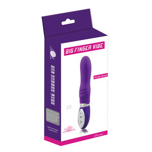 बड़ी उंगली वाइब 10 मोड वाइब 10 मोड वाइब्रेटर फिंगर आकार g-स्पॉट क्लिटोरल उत्तेजक सिलिकॉन वाटरप्रूफ कम शोर 2 aaaaaaa बैटरी वयस्क सेक्स - Product Image 2