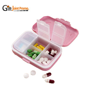 6 Compartment Medicine Pill Box pocket pill box eco friendly pill box organiser
