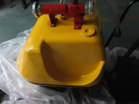 Unité 130L de mousse mobile en laiton/fonte ductile Système de mousse efficace contre l'incendie Indicateur d'extincteur pour feux de classe A/B