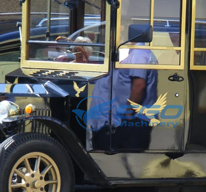 Vehículo de Transporte Especial 2026, Coche Fúnebre Eléctrico Negro, Carro Fúnebre Eléctrico Vintage en Venta - Product Image 6