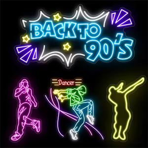 Wholesale Customizable Neon Wall <b>Lighting</b> Solutions for Bookstores Personalized Acrylic Indoor Business Wall <b>Sign</b> - Product Image 6
