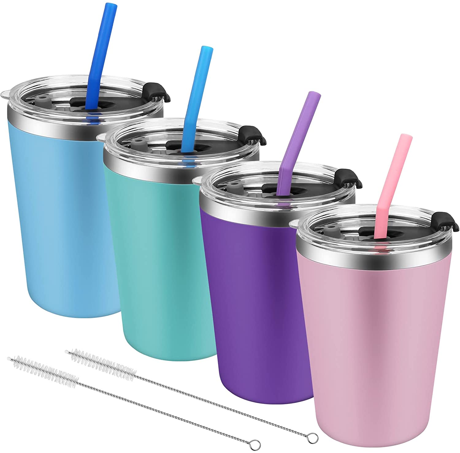 Spill Proof 8oz Stainless Steel Insulated Kids Tumbler