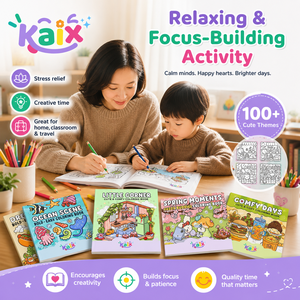 KAIX Set <span class=keywords><strong>de</strong></span> Libros para Colorear Relajantes para Regalo <span class=keywords><strong>de</strong></span> Navidad, 52 Estilos, Páginas Fáciles para Aliviar el Estrés, para Librerías y Venta Minorista Navideña - Product Image 2