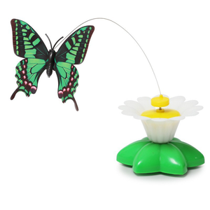 Giocattolo per <span class=keywords><strong>Gatti</strong></span> a Forma di Farfalla Volante Elettrica Rotante Automatica, Miglior Prezzo, Giocattolo in Plastica - Product Image 6