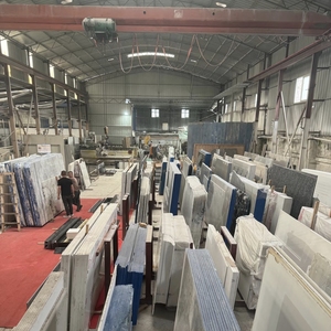 Tinh tế siêu trắng rãnh đá nhân tạo Panel tường hiện đại cắt kích thước đá vôi gạch ốp cho biệt thự & khách sạn bên ngoài - Product Image 5