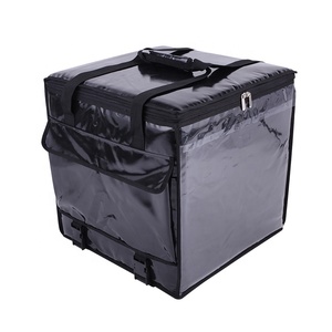 Thick insulated food pizza delivery bag thermal pizza drink delivery backpack bag thermal cake cooler delivery box backpack