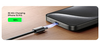 LISEN USB C vers USB C 240W Charge rapide 3.3FT 6.6FT Universel pour téléphone portable Tablette Professionnel pour iPhone MacBook Samsung