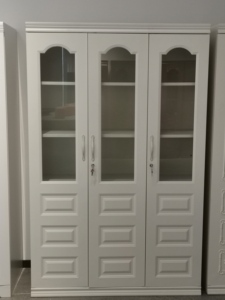 Super <strong>Cheap</strong> Armario Dormitorio 3 Door Wardrobe Steel Almirah Designs with Mirror Metal Wardrobe Locker <strong>Cupboard</strong> for Clothes - Product Image 5
