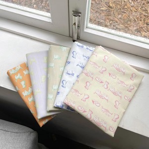 Offre Spéciale doux 100% coton bébé flanelle chaud douceur et confort fleur imprimé tissu pour robe couverture pyjamas - Product Image 3