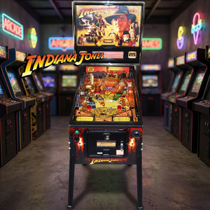 Indiana Jones Pinball Machine Arcade Game with Metal & Plastic Construction 5-Year Warranty Customizable Size <b>Universal</b> <b>Plug</b> - Product Image 3