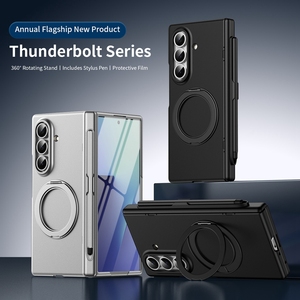 Funda Protectora Rígida a Prueba <span class=keywords><strong>de</strong></span> Golpes con Soporte <span class=keywords><strong>de</strong></span> Anillo para Samsung Galaxy Z Fold <span class=keywords><strong>7</strong></span> con Funda Protectora para Lápiz - Product Image 2