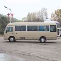 Bus Toyota Coaster d'occasion à 30 places, diesel/essence, minibus à prix abordable