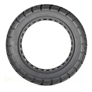 Nedong Electric Bicycle Tire 10x2.75 Airless Non <b>Inflatable</b> Knobby Tread For Electric Scooter And Balance Bike - Product Image 2