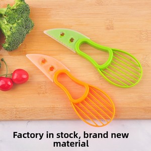 Utensilios de Cocina, Herramienta de Plástico Resistente <span class=keywords><strong>3</strong></span> en <span class=keywords><strong>1</strong></span>, Cortador de Aguacates, Descorazonador, Pelador de Frutas, Cortador de Mantequilla, Separador de Pulpa - Product Image 2
