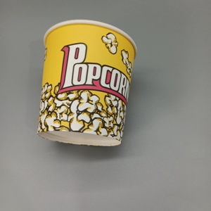 Tazón de Papel para Palomitas Personalizado, Ecológico, para Llevar, Venta al por Mayor - Product Image 4