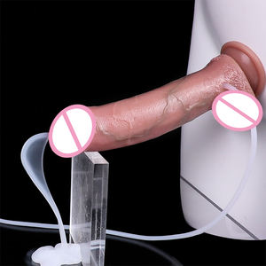 SXXY Silicone grand gode d'éjaculation réaliste vaisseau sanguin réaliste éjacule pénis avec ventouse Sex Toy pour les femmes Massage Anal - Product Image 3