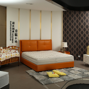 Reden khách sạn sang trọng KING-Size mùa xuân Nệm 5 Sao cấp độ khả năng phục hồi cao Bộ nhớ bọt bông vải lanh chất lượng cao miếng bọt biển - Product Image 1