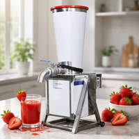 8L/20L/30L Capaciteit Watermeloen Mango Druiven Sapcentrifuge/Grinder Restaurant Keuken Gereedschap Motor Aangedreven Fruit Groenten Pers