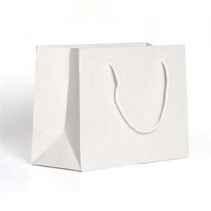KM Custom Printed Eco-Friendly Foldable Reusable White Cardboard Shopping <b>Paper</b> <b>Gift</b> <b>Bag</b> Luxury <b>Gift</b> <b>Paper</b> <b>Bag</b> With Logo - Product Image 1