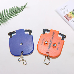 Contador de golpes de golf, marcador portátil para dos jugadores, accesorio de golf mini de plástico - Product Image 4