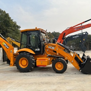 Chargeuse sur pneus JCB 3CX d'occasion 95% neuve, rétrocaveuse originale 4x4, mini-tracteur 3CX, chargeuse frontale à vendre - Product Image 3