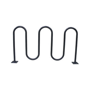 Porte-vélos <span class=keywords><strong>sécurisé</strong></span> en métal enduit de poudre extérieur support de <span class=keywords><strong>vélo</strong></span> public extérieur support de stationnement de <span class=keywords><strong>vélo</strong></span> en bordure de route - Product Image 3