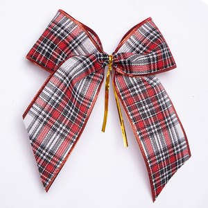 Laços de Natal Vermelhos para Decoração de Árvore de Natal, Laços de Festa de Fim de Ano, Atacado, Em Estoque - Product Image 4