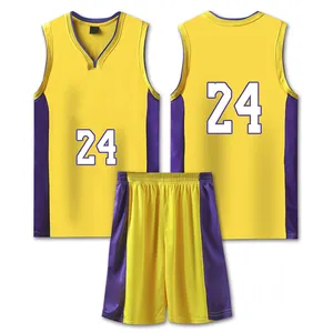 Custom Men Kids Youth Basketball Jerseys Printed Reversible Mesh Blank Basketball Jersey Custom Basketball Team Uniform