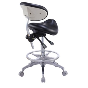 Diş dışkı işletim dışkı hemşirelik dışkı diş diş ofis kullanımı için eyer sandalye - Product Image 2
