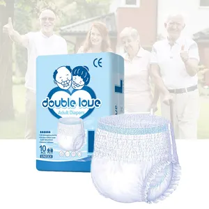 Free Sample Adult Diaper Pants Caring for Disposable Diaper Printed Competitive Price Non Woven Fabric