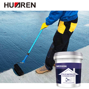 Huaren thân thiện với môi trường lạnh áp dụng Polyurethane lớp phủ chống thấm chất lượng cao chống thấm sơn - Product Image 3